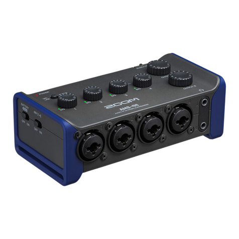Zoom AMS-44 User manual