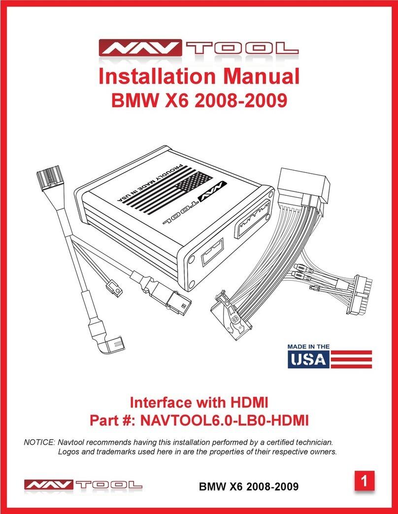 NAV NAVTOOL6.0-LB0-HDMI installation manual
