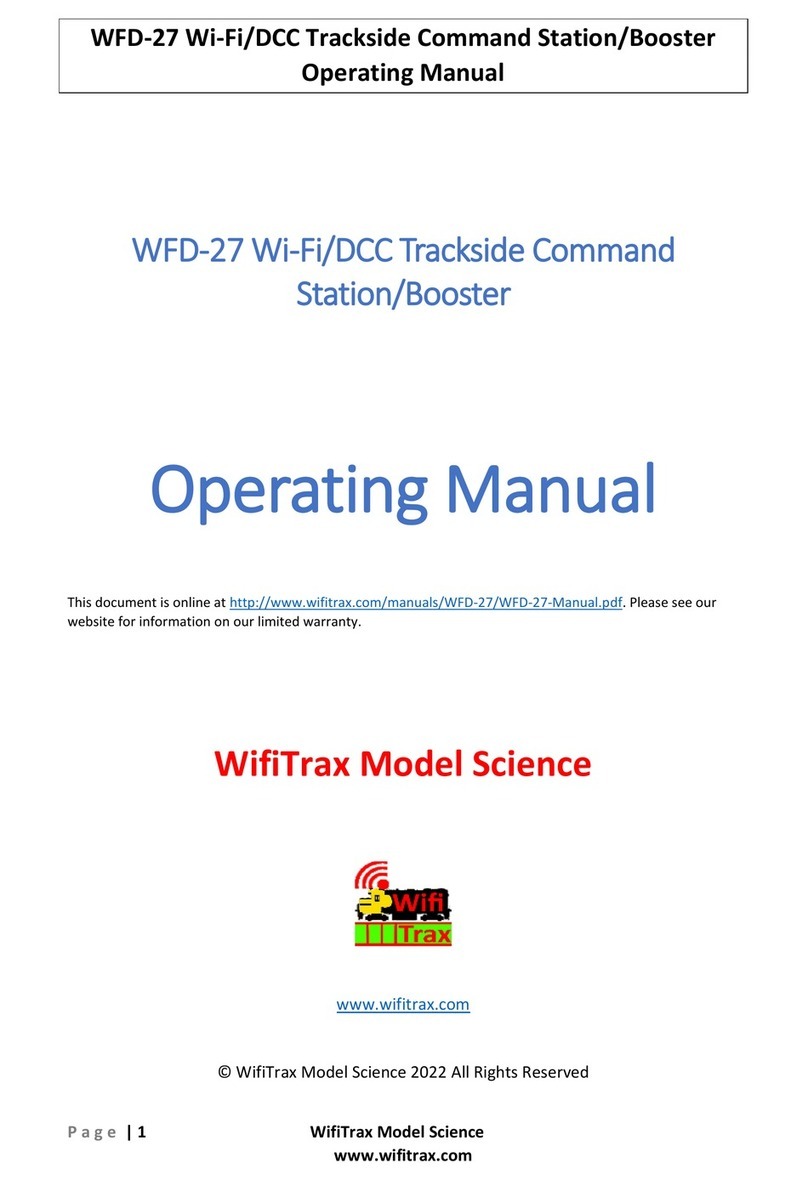 WifiTrax Model Science WFD-27 operating manual