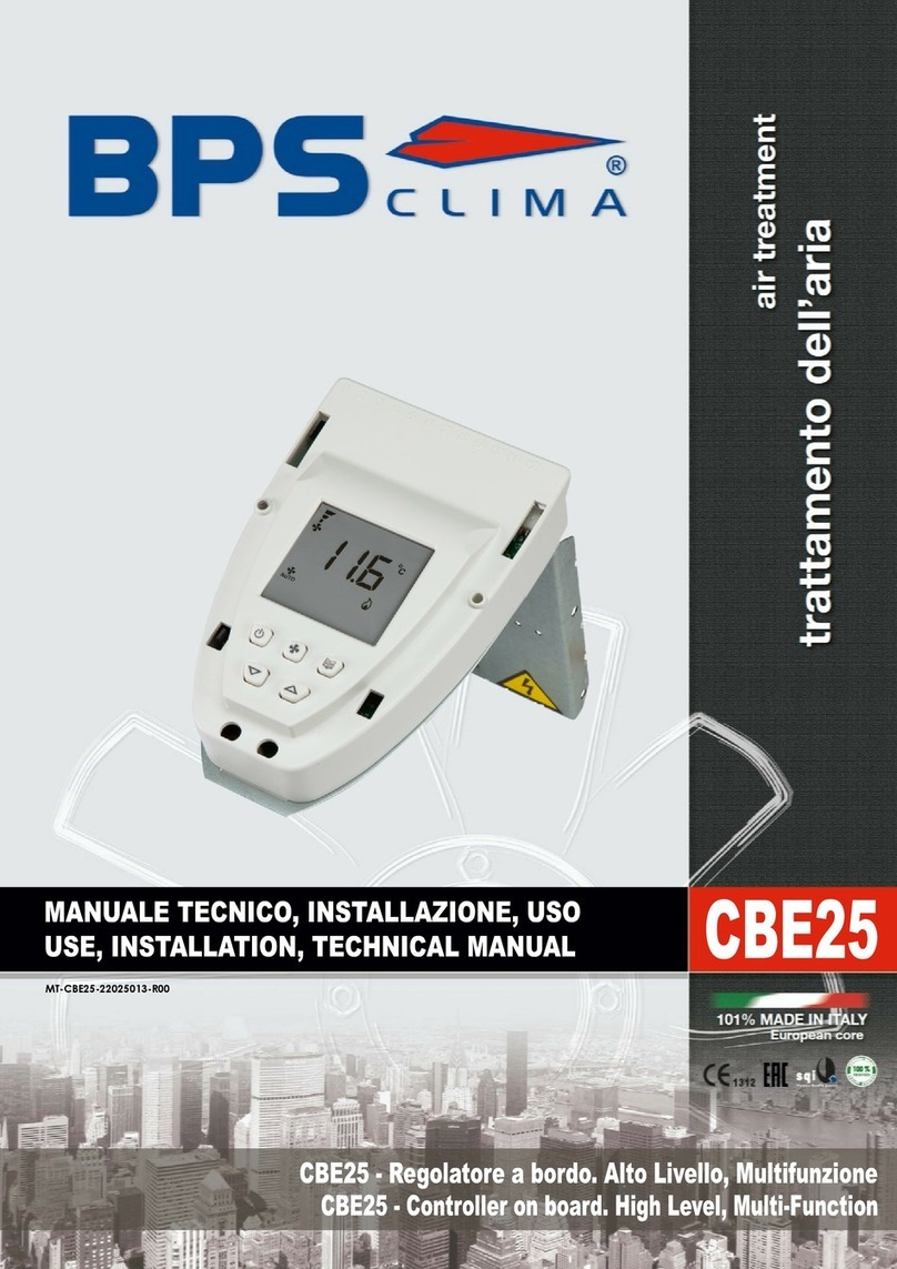 BPS CLIMA CBE25 manual