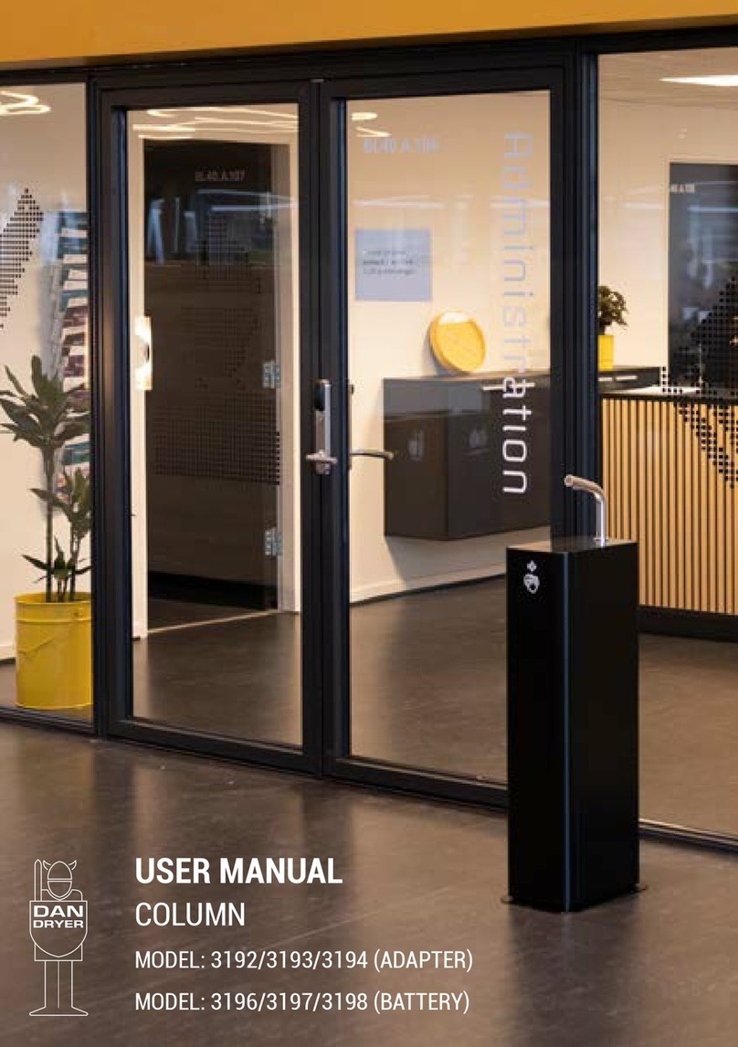 DAN DRYER COLUMN user manual