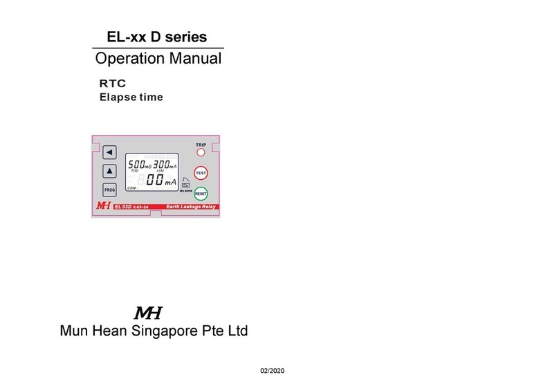 MH EL D Series Operation manual