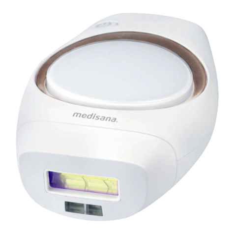 Medisana IPL 840 Quick reference manual