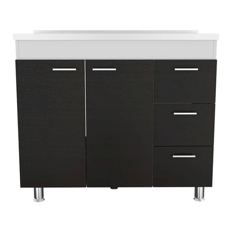 TUHOME Furniture FERRETTI BASE CABINET Assembly instructions TUHOME Furniture FERRETTI BASE CABINET Assembly instructions