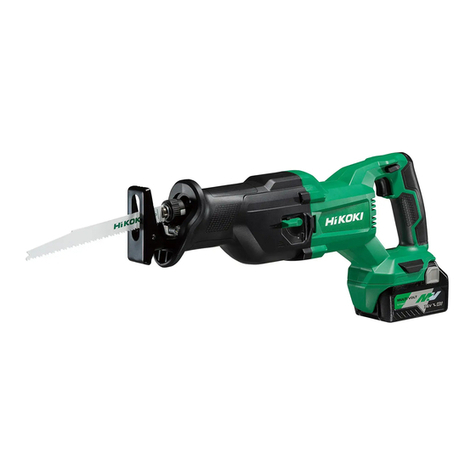 HIKOKI CR 18DB Handling instructions