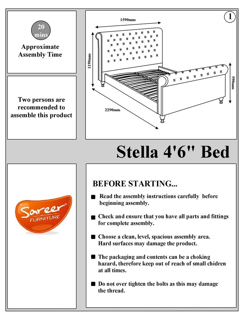 Sareer Stella 4'6" manual Sareer Stella 4'6" manual