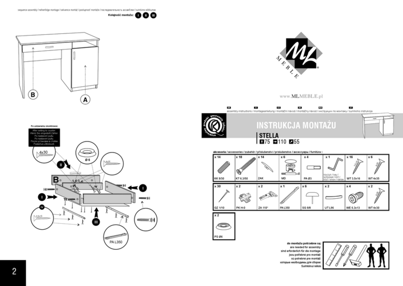 mlmeble STELLA User manual mlmeble STELLA User manual