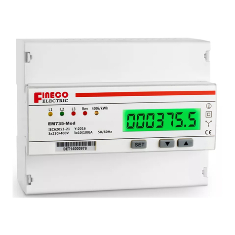 Fineco Electric EM735-Mod Series user manual