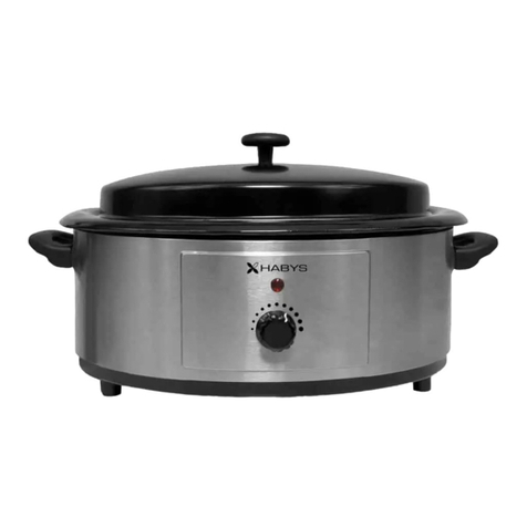 HABYS 6l Instruction manual & warranty