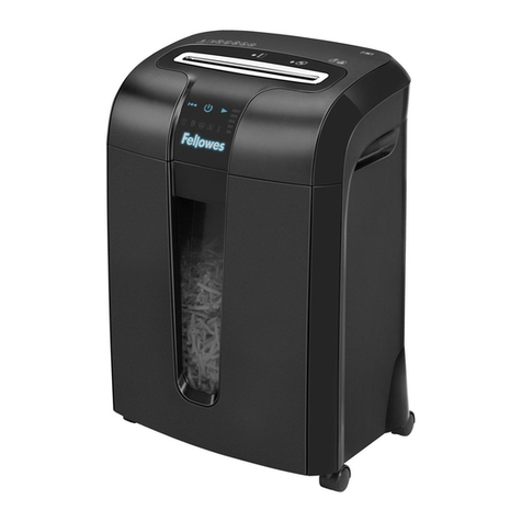 Fellowes POWERSHRED 73Ci manual