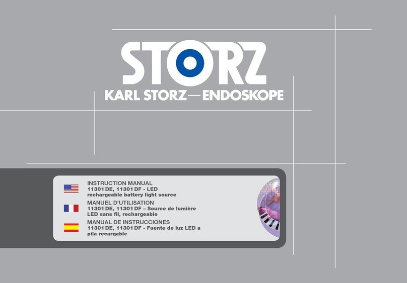 Storz 11301 DE instruction manual