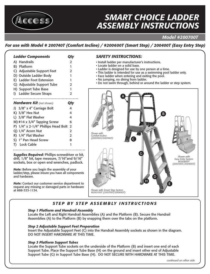 Acces 200700T Assembly instructions