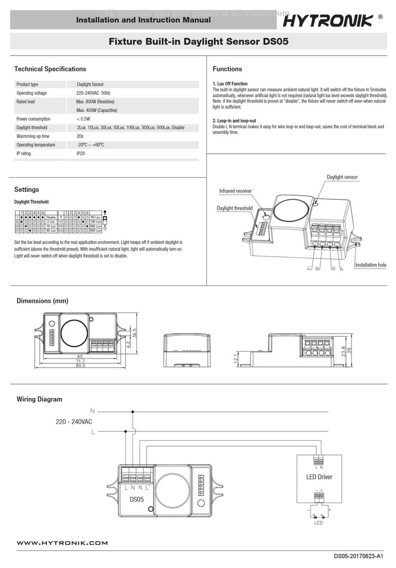 Hytronik DS05 Quick guide
