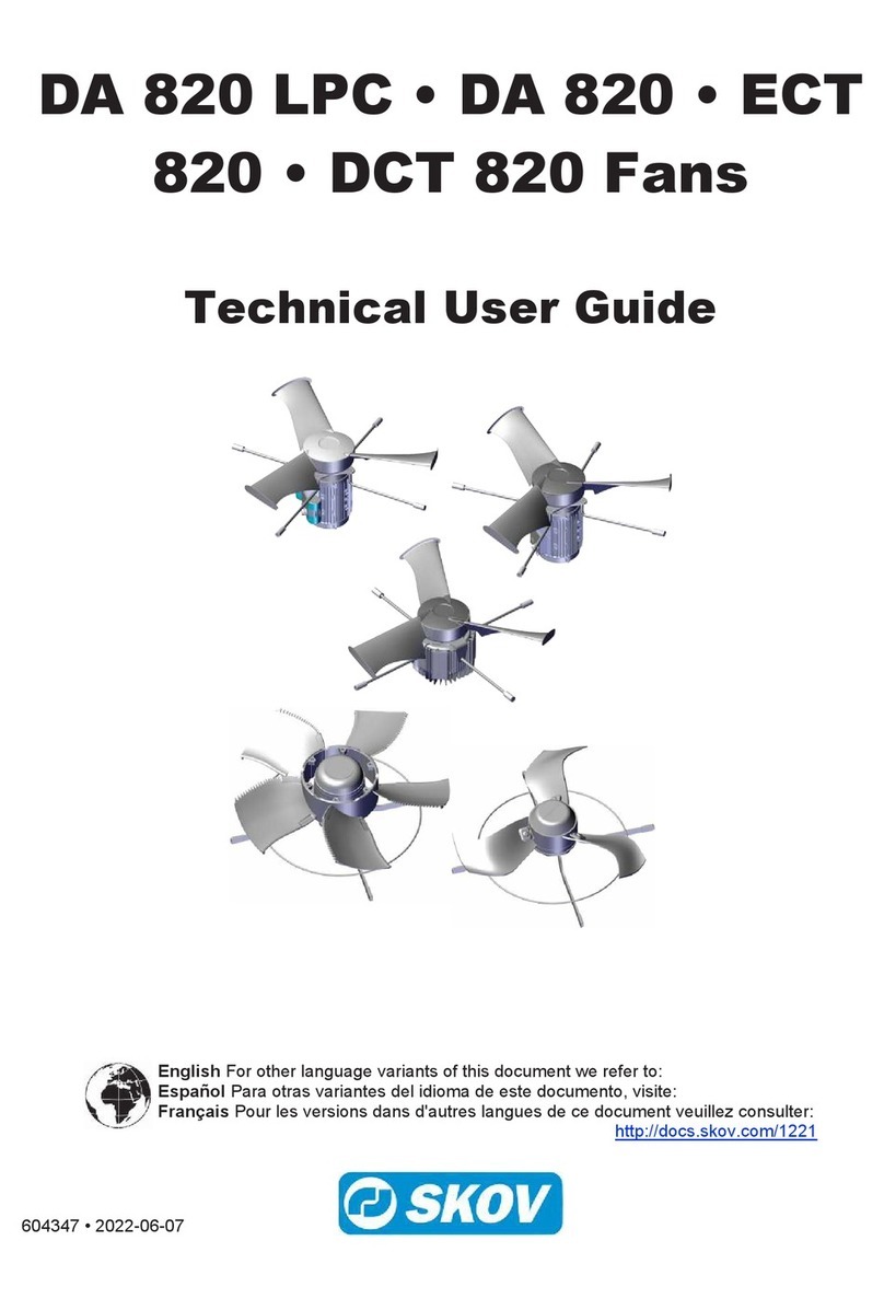 Skov DA 820 LPC Technical user guide