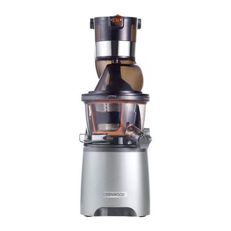 Kenwood PureJuice Pro Scroll User manual