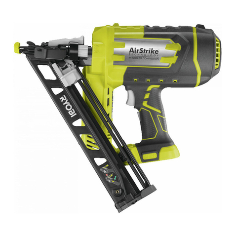 Ryobi AirStrike ONE+ R15GN18 manual