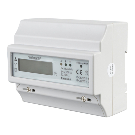 Velleman EMDIN03 User manual