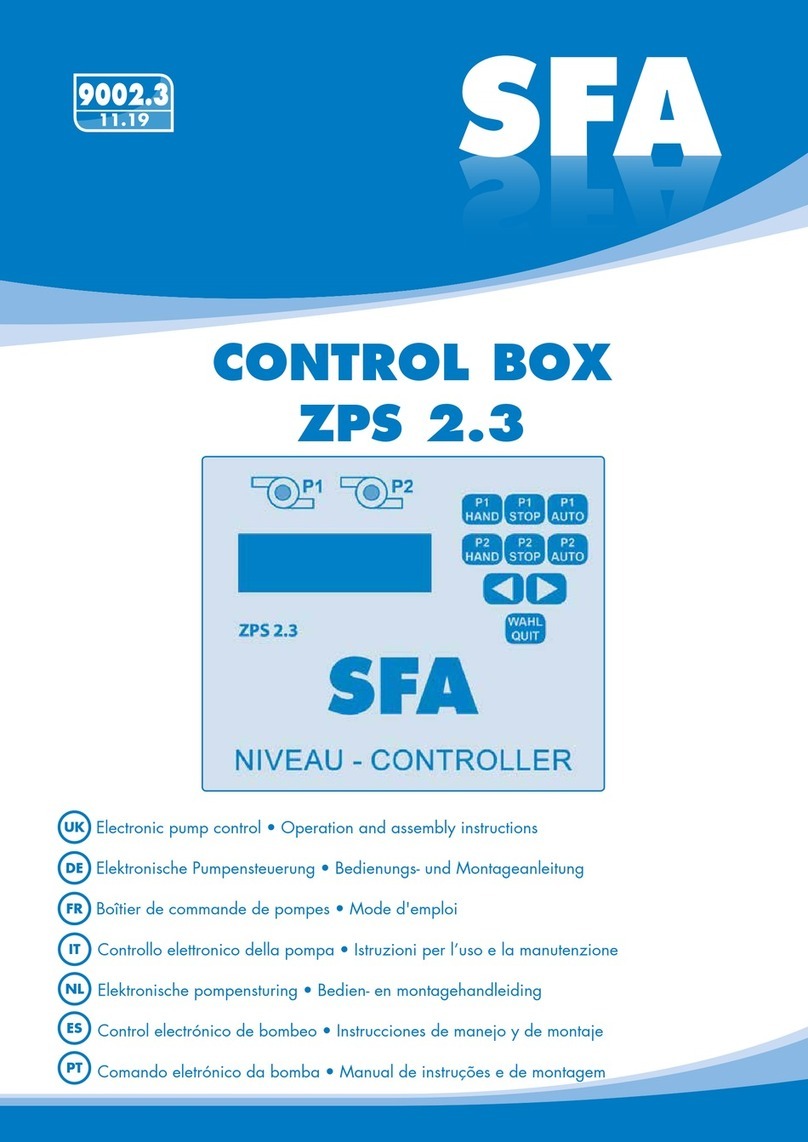 SFA ZPS 2.3 Operation and assembly instructions