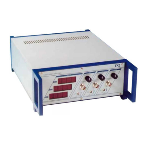 Physik Instrumente E-663 operating manual Physik Instrumente E-663 operating manual