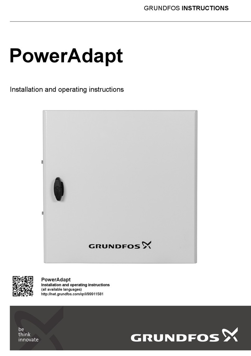 Grundfos PowerAdapt User manual
