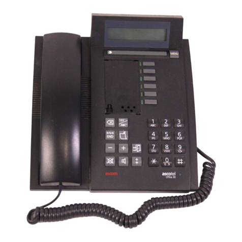 ASCOM Ascotel Office 30 operating instructions