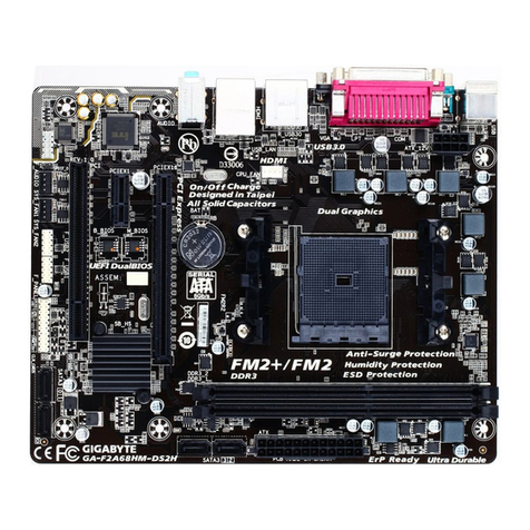 GIGA-BYTE TECHNOLOGY GA-F2A68HM-DS2H User manual