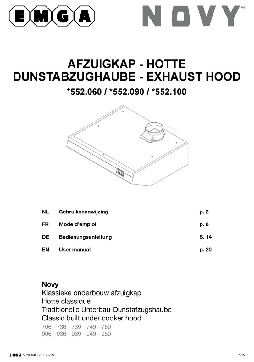 EMGA NOVY 552.060 user manual