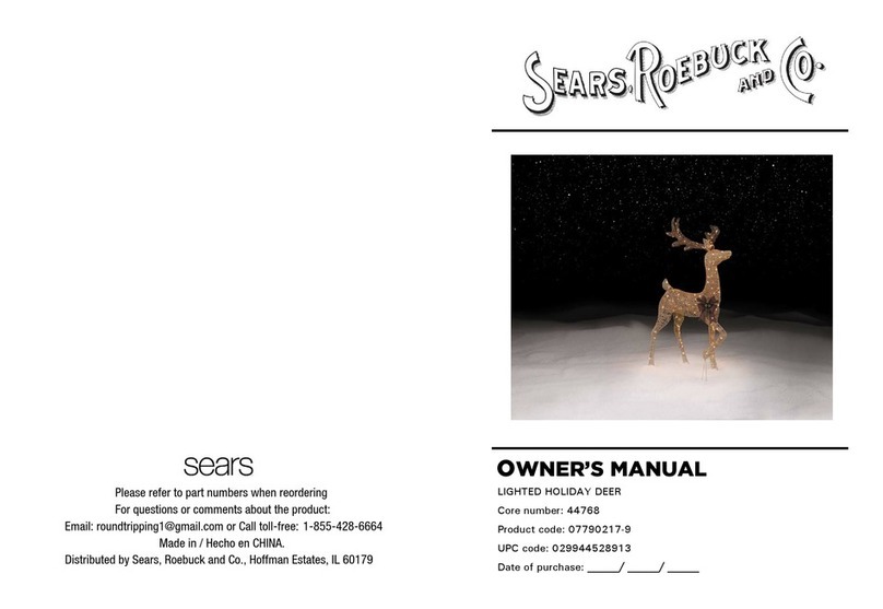 Sears TY-A-200L/4W-4 User manual