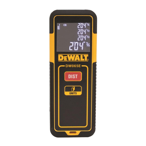 DeWalt DW065E User manual