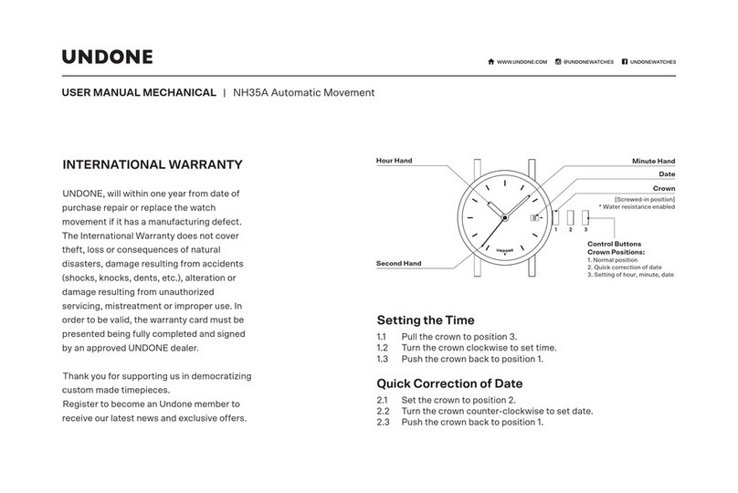 UNDONE NH35A user manual