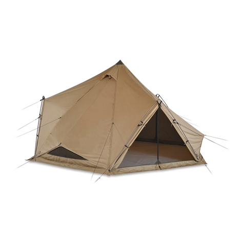 ZANE ARTS ZEKU-L INNER TENT manual