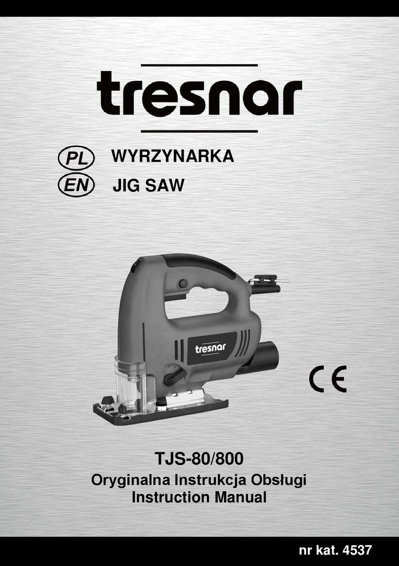 tresnar TJS-80/800 instruction manual