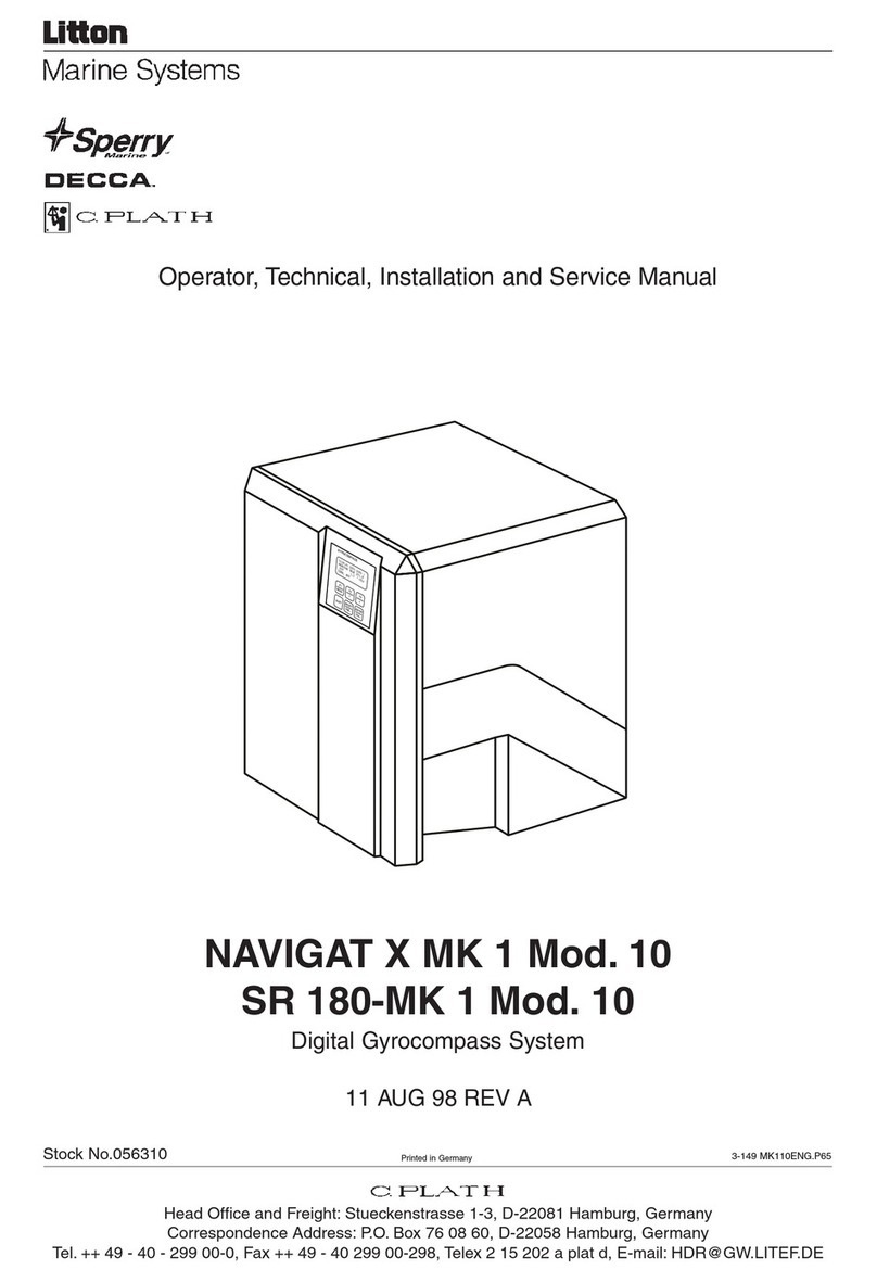 C.Plath NAVIGAT X MK 1 Mod. 10 Operator's manual