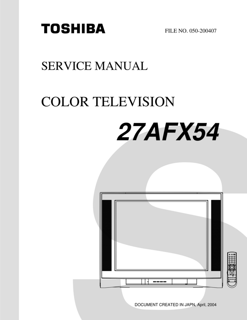 Toshiba 27AFX54 User manual