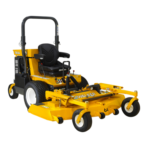 Walker H24d Operator's manual