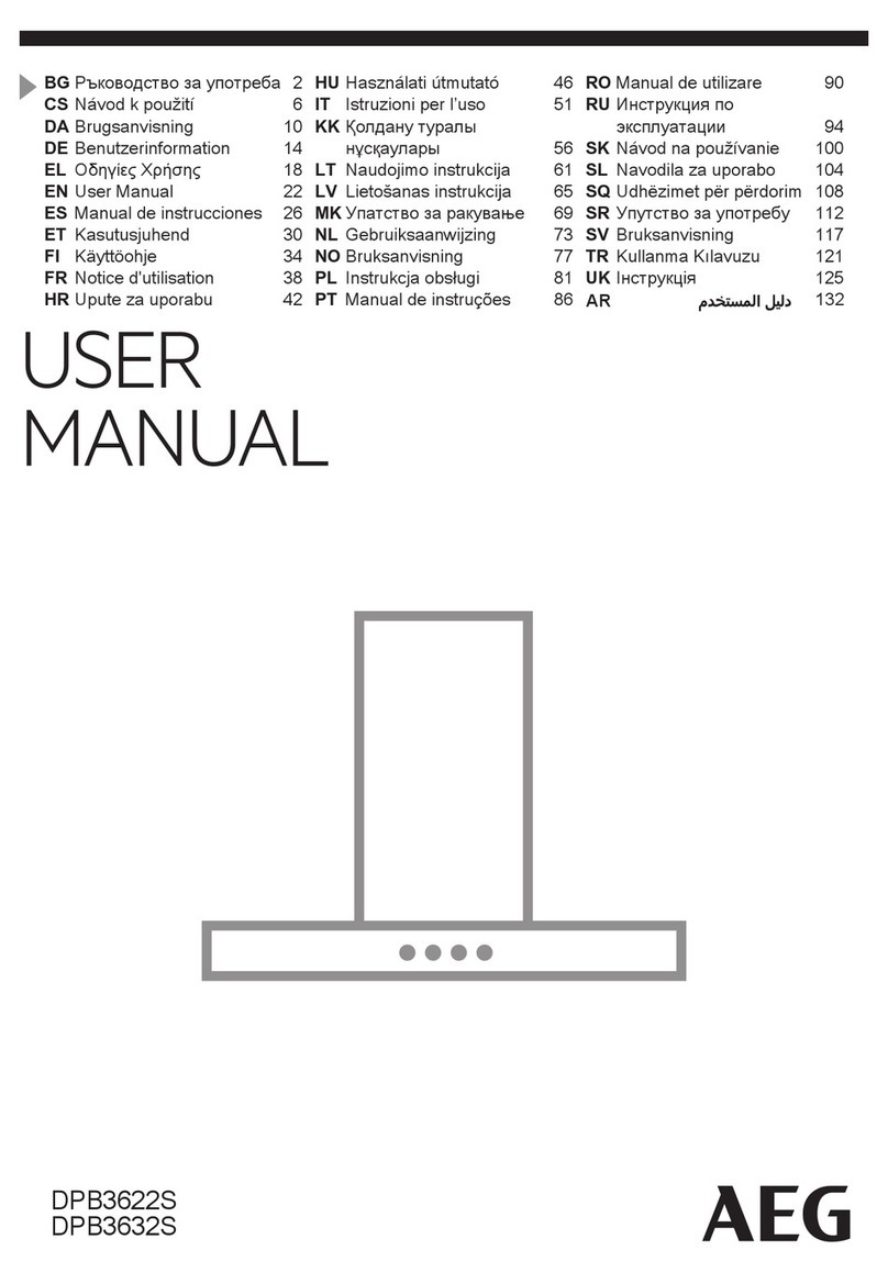 AEG DPB3622S user manual