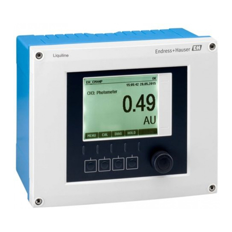 Endress+Hauser Liquiline CM44P Brief operating instructions
