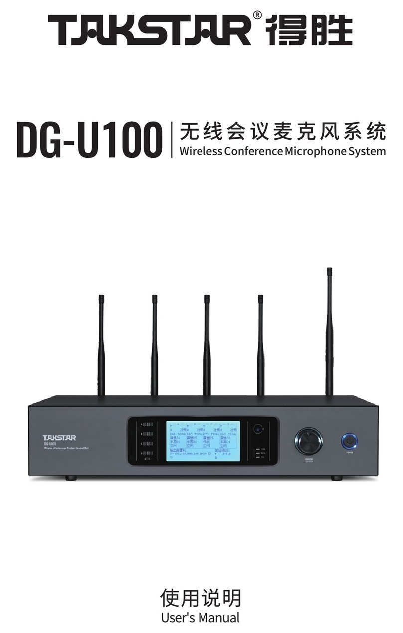 Takstar DG-U100 user manual