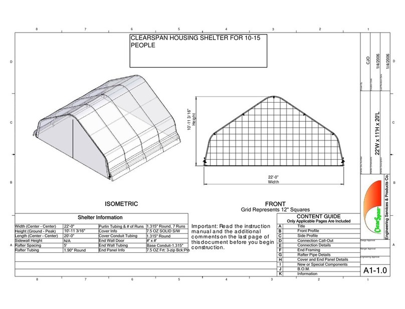 ClearSpan 105595 manual