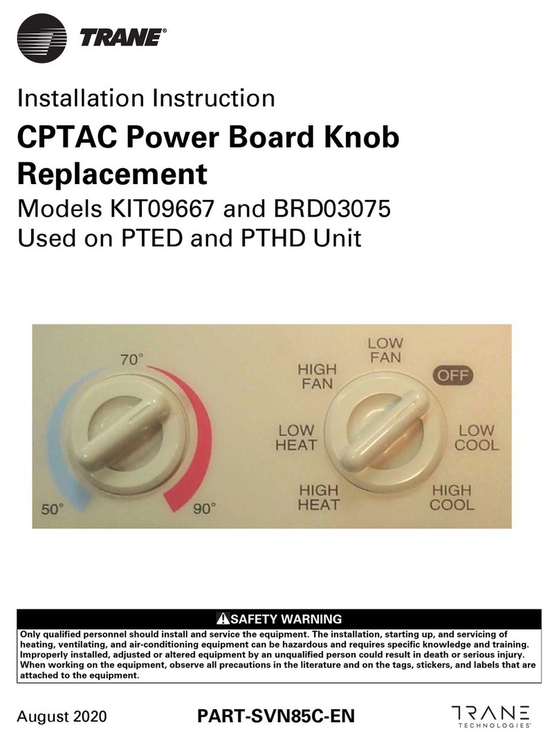 Trane KIT09667 User manual