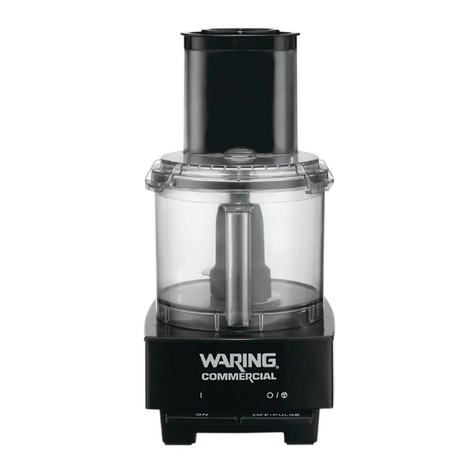 Waring WFP14SK User manual Waring WFP14SK User manual