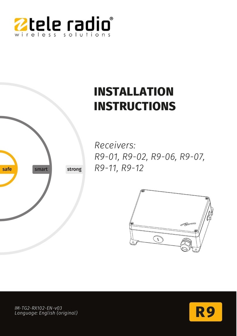 Tele Radio R9 installation instructions