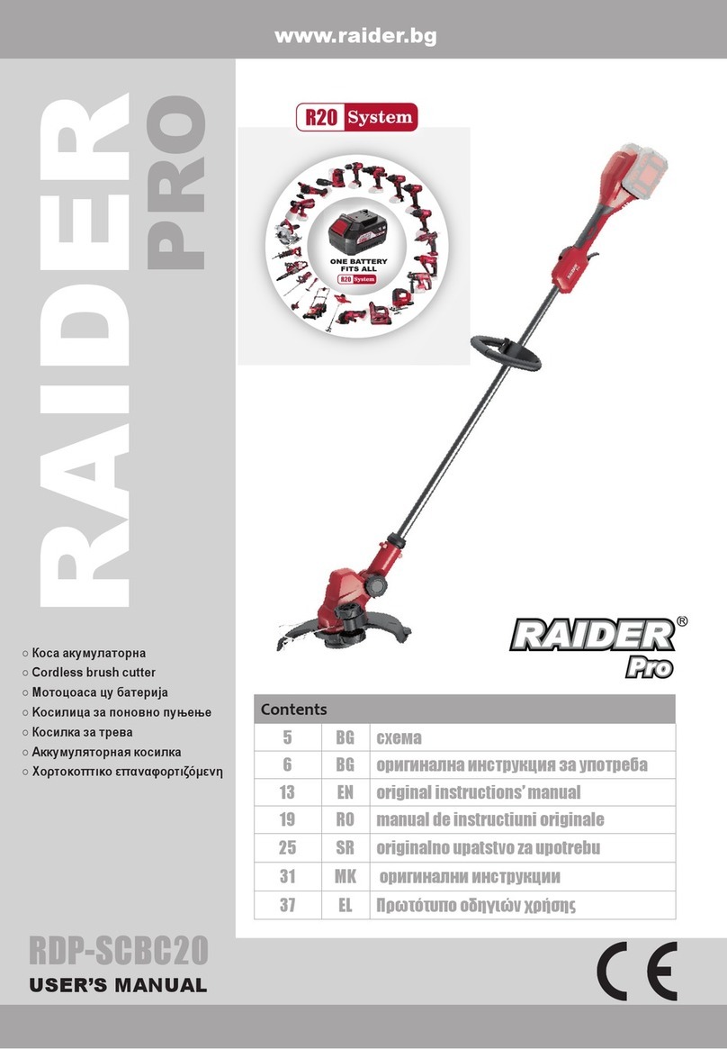 Raider Pro RDP-SCBC20 user manual