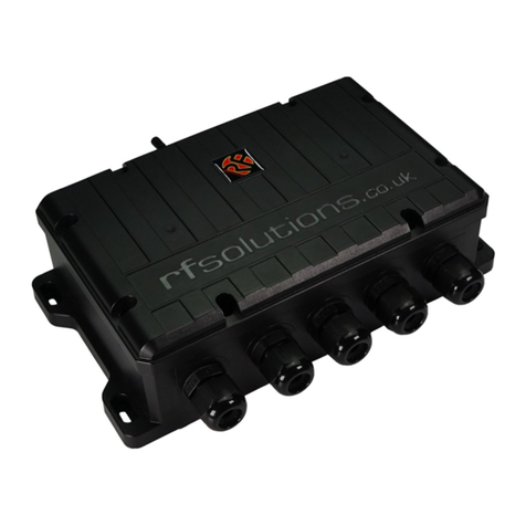 RF SOLUTIONS ELITEFOB-8S4 User manual