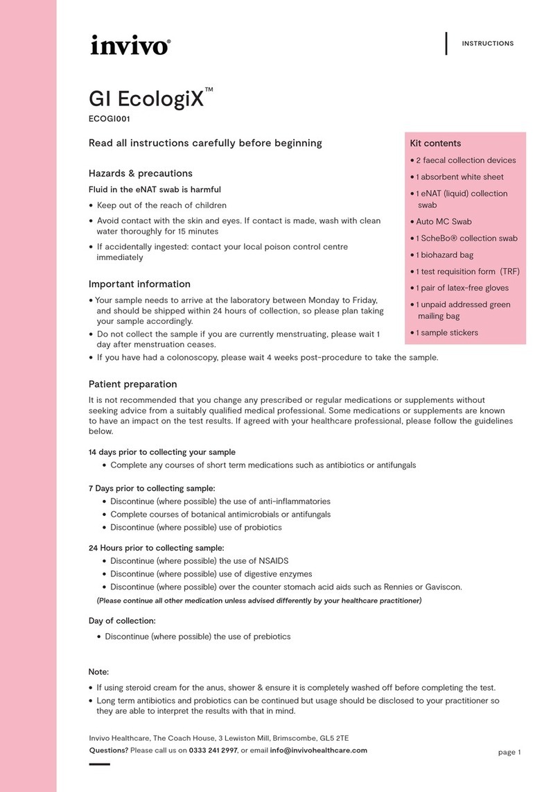 Invivo GI EcologiX ECOGI001 instructions