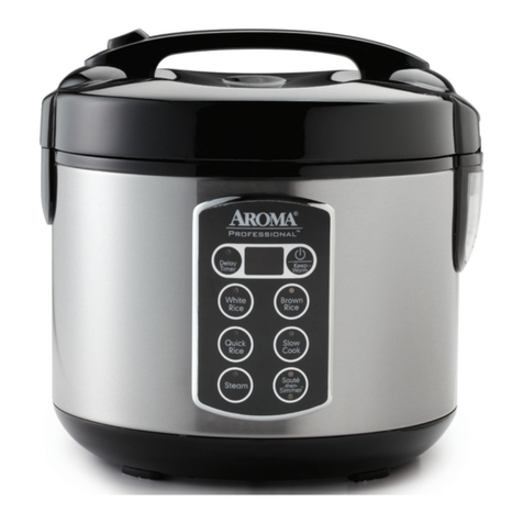 Aroma Professional ARC-2006ASB instruction manual