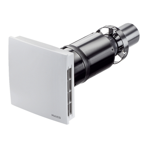 Maico PPB 30 O installation instructions