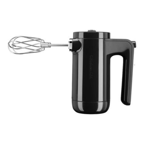KitchenAid 5KHMB732C User manual