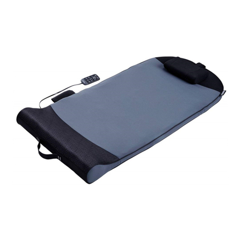 HoMedics BODY FLEX Instruction manual and  warranty information