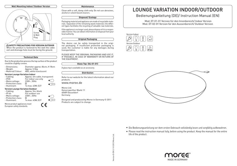 Moree 07-01-01 User manual